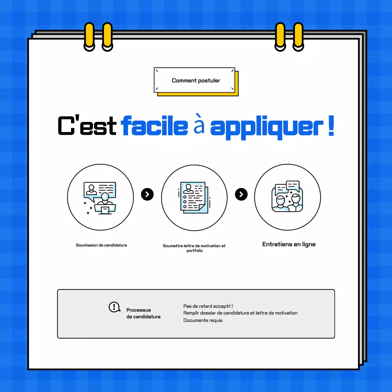 Blue Simple Recruitment