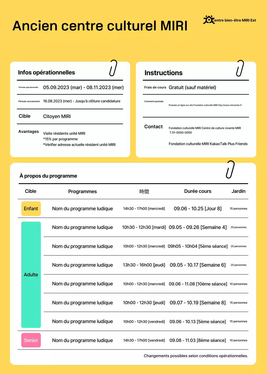 Promouvoir les programmes des centres de culture pop à l'aide d'illustrations variées