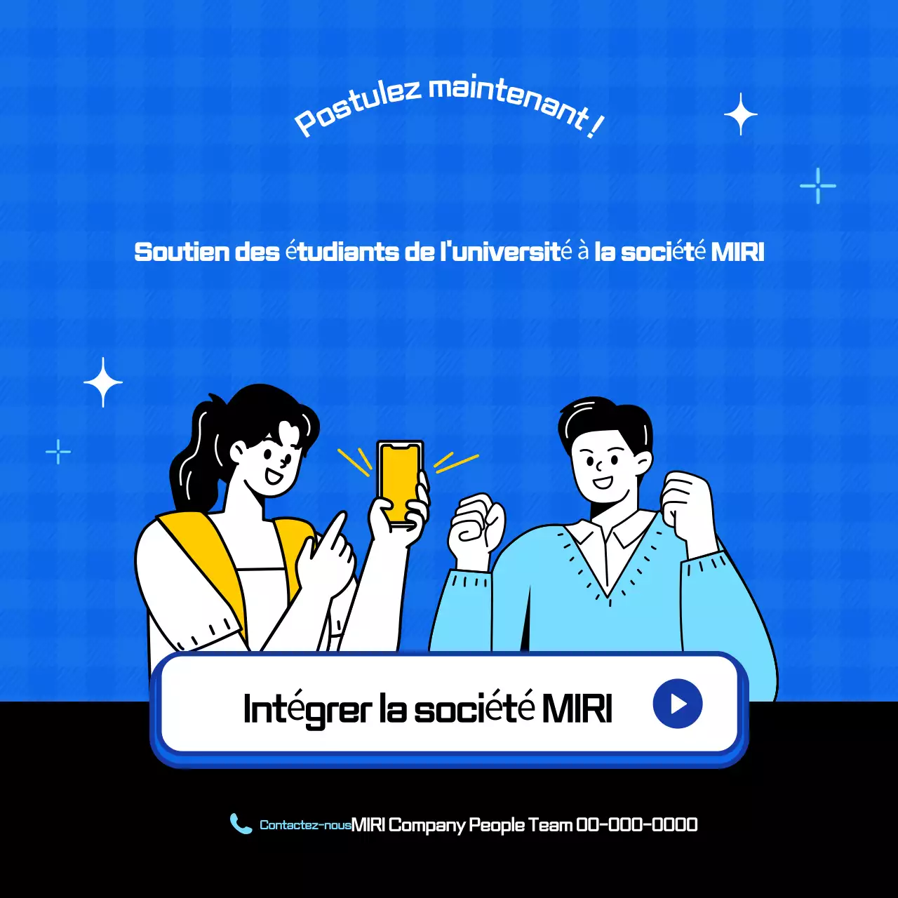 Blue Simple Recruitment