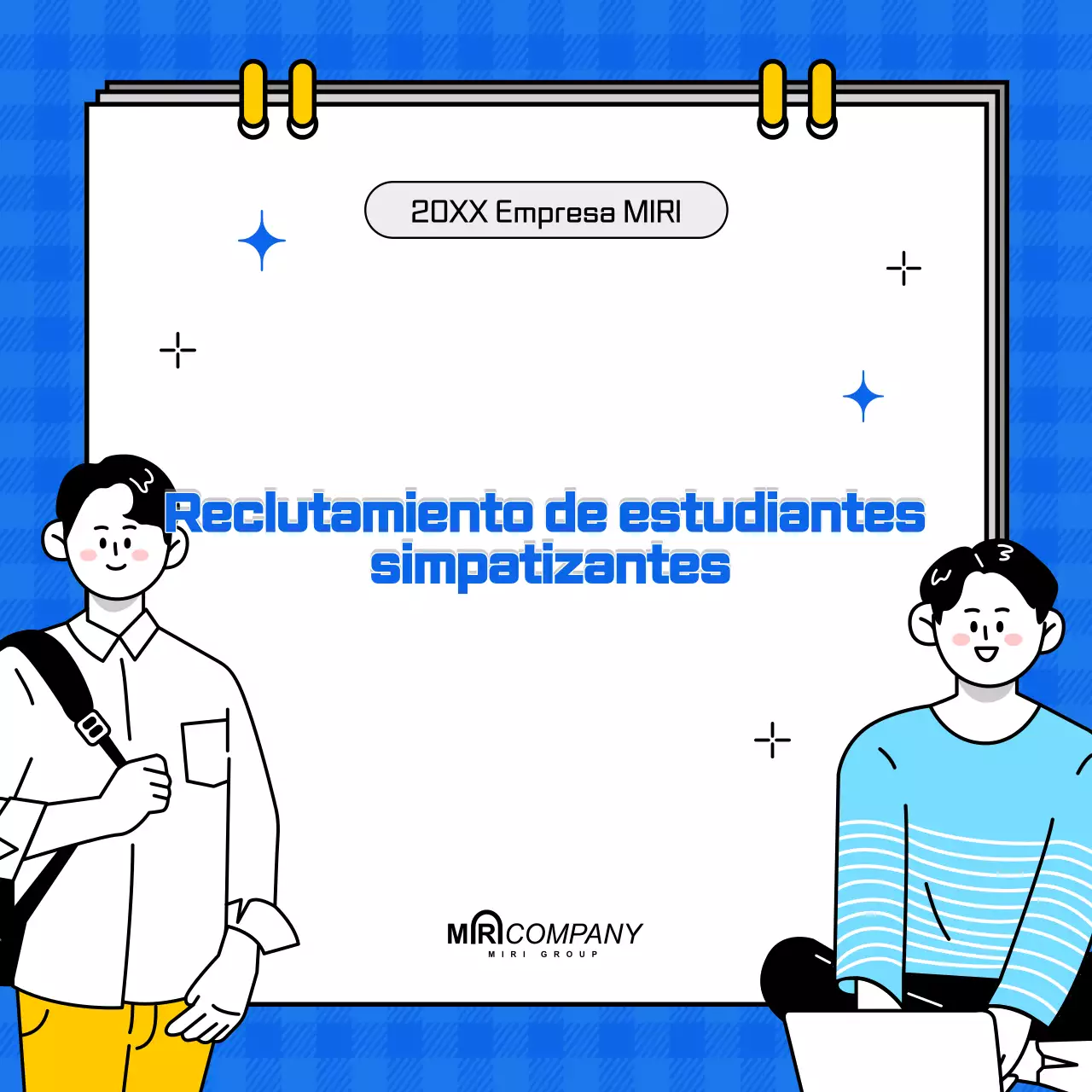 Blue Simple Recruitment