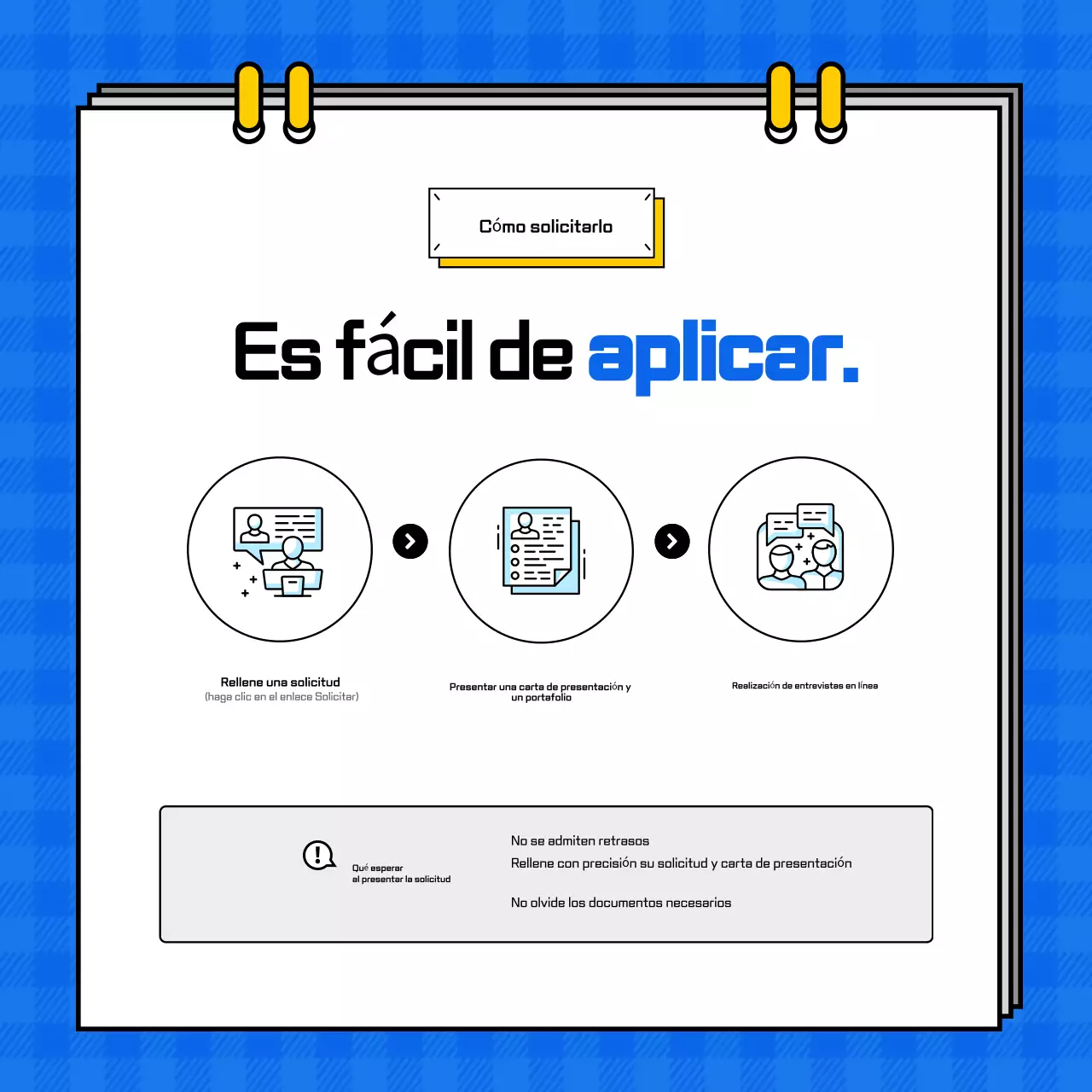 Blue Simple Recruitment