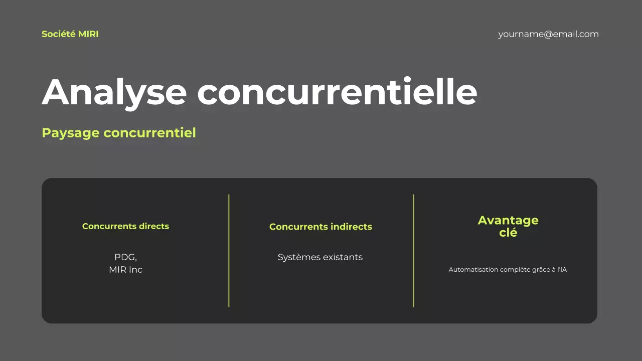 document sur la stratégie de marketing moderne noir