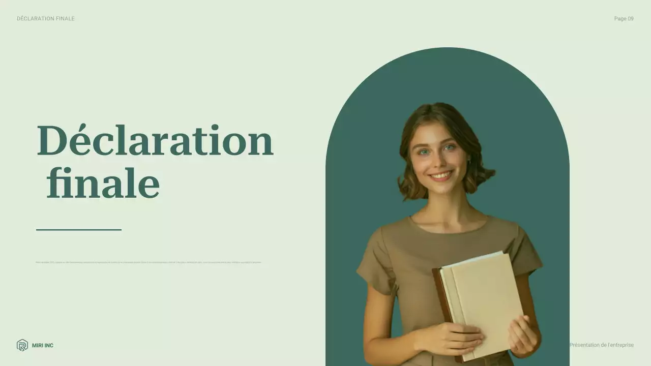 rapport sur les entreprises modernes et vertes