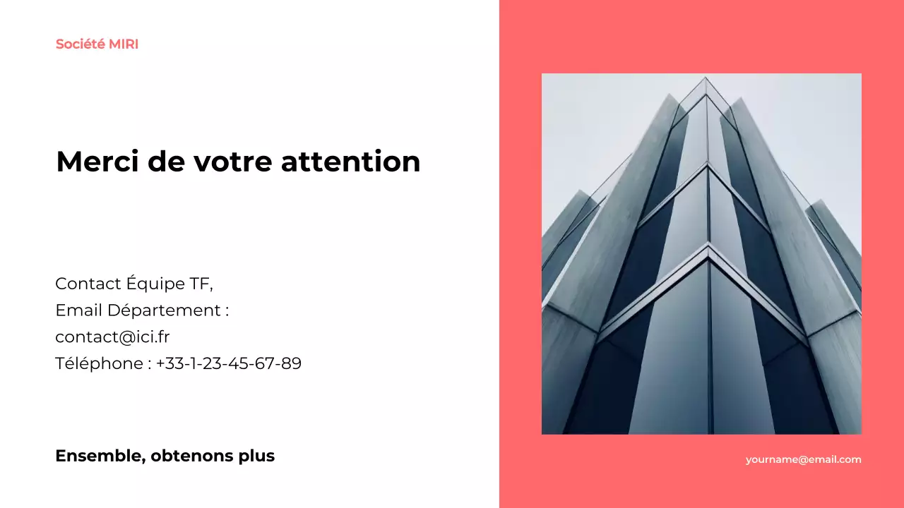 blue modern business report