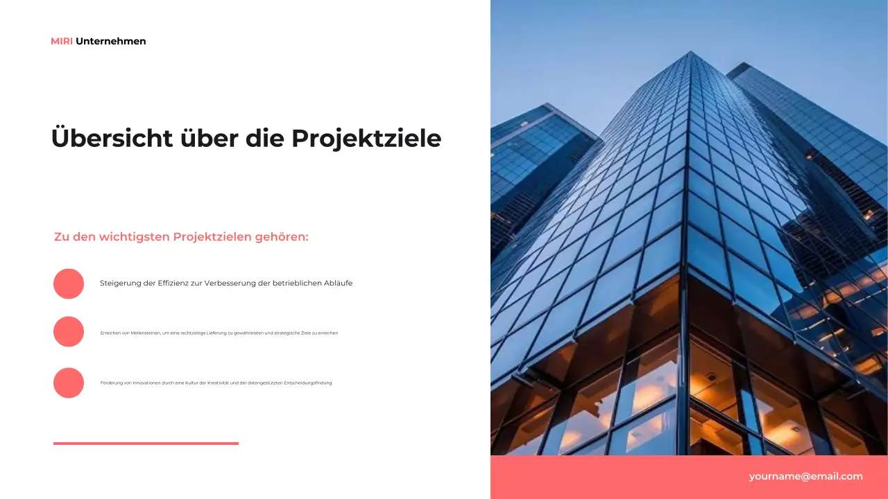 blue modern business report