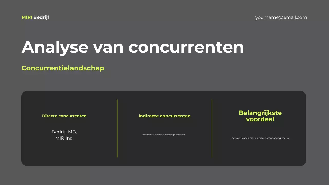 document zwarte moderne marketingstrategie