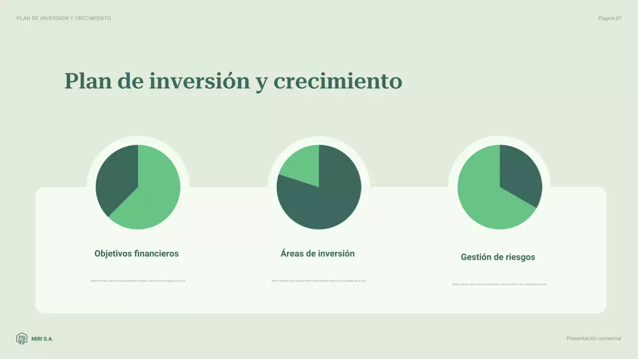 informe sobre la empresa moderna y ecológica