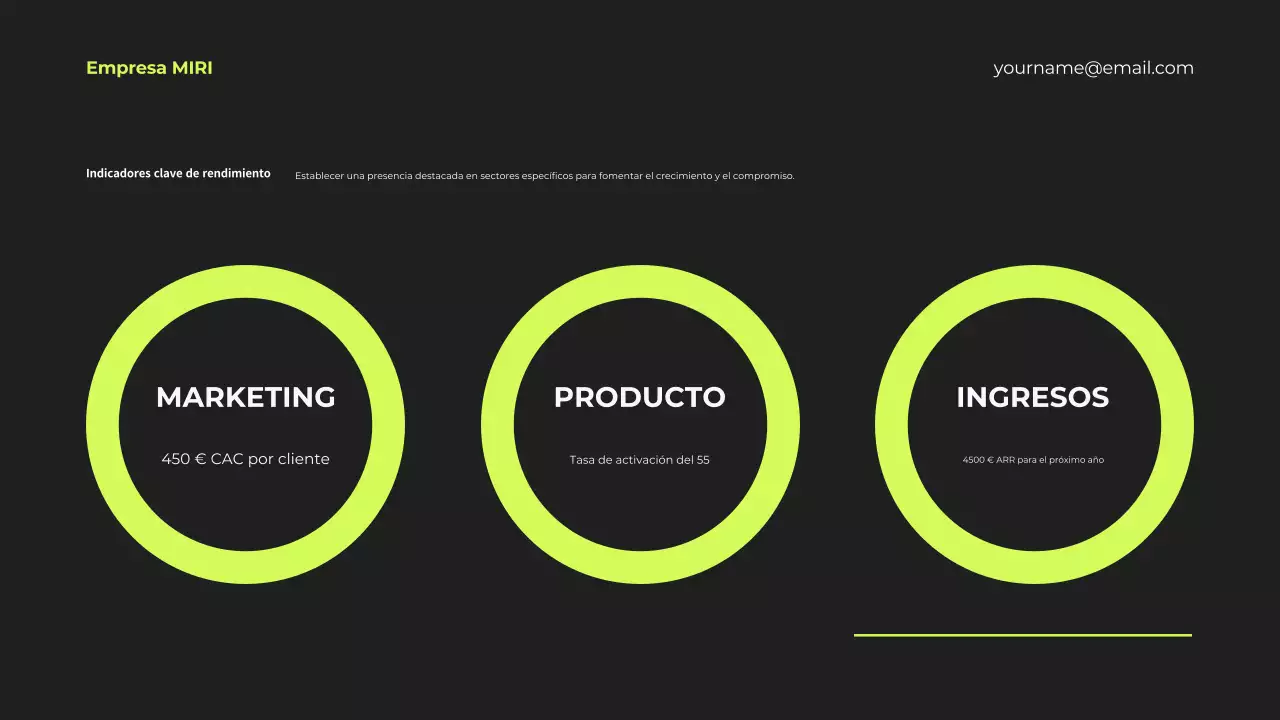 documento de estrategia de marketing black modern