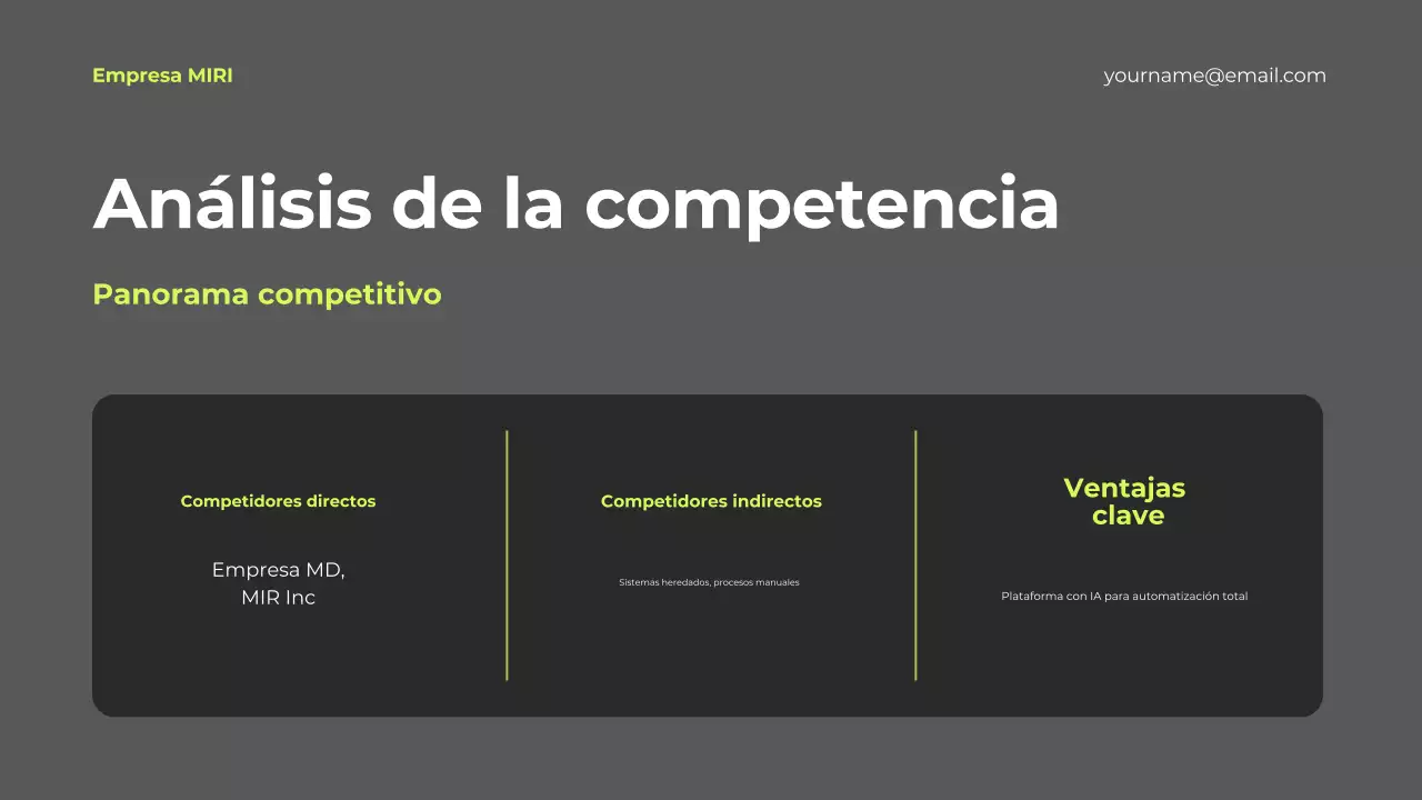 documento de estrategia de marketing black modern