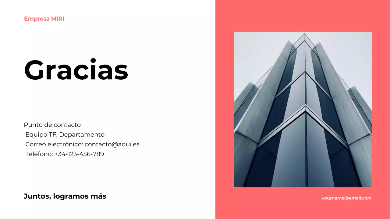 blue modern business report