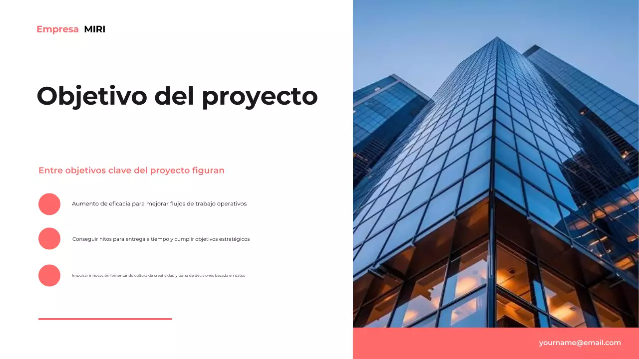 blue modern business report