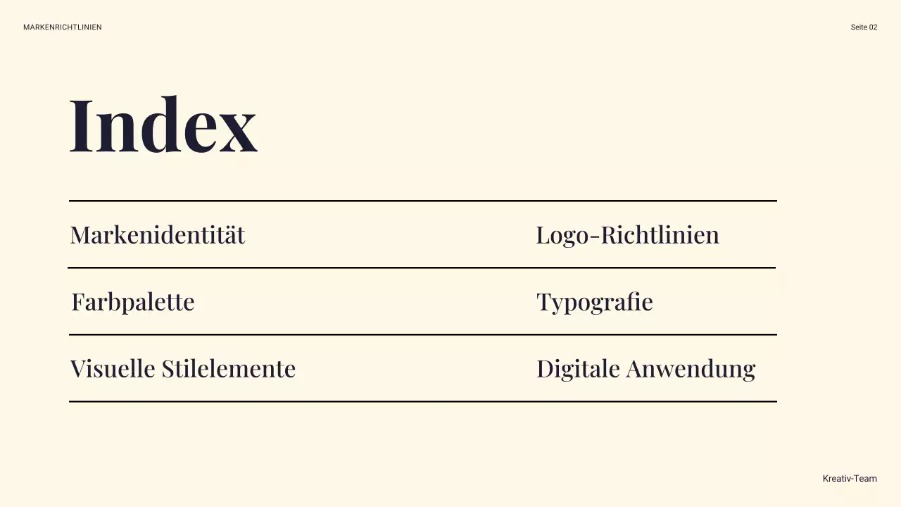 navy modern brand guideline