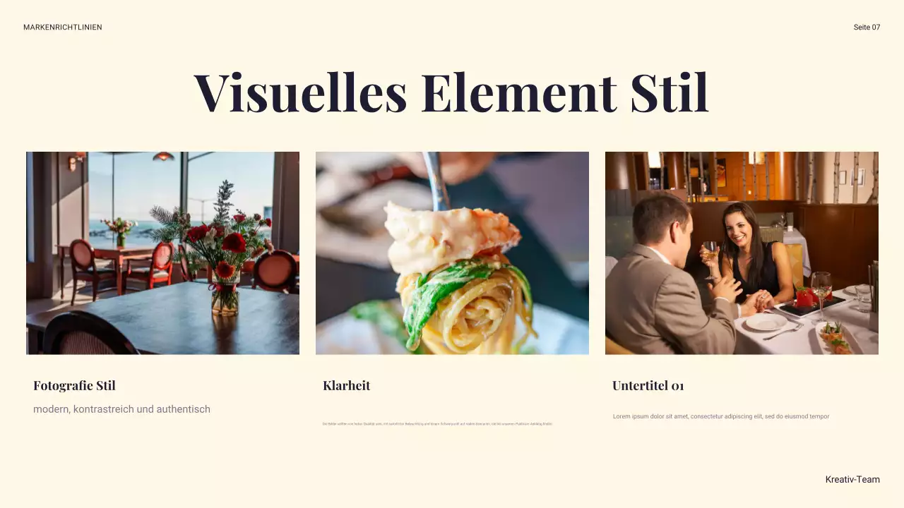 navy modern brand guideline