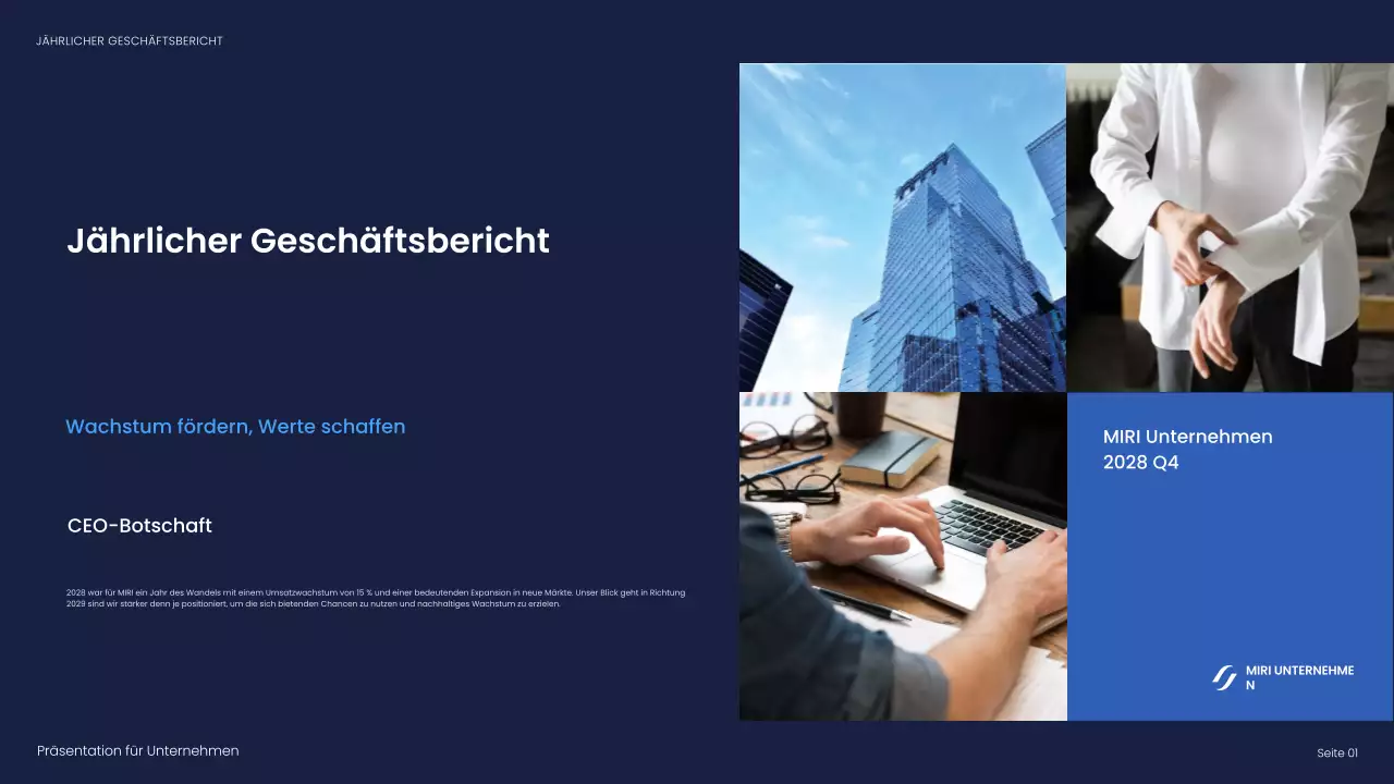 marine modern business report