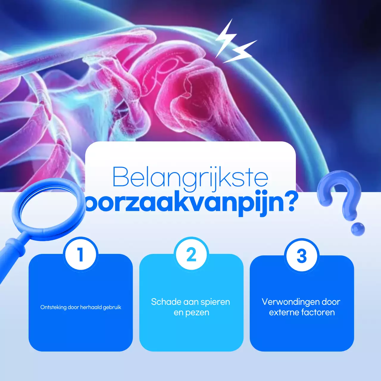 Blue Modern Gezondheidsinformatie