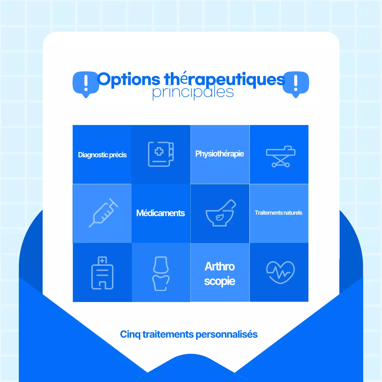 Blue Modern Health Information