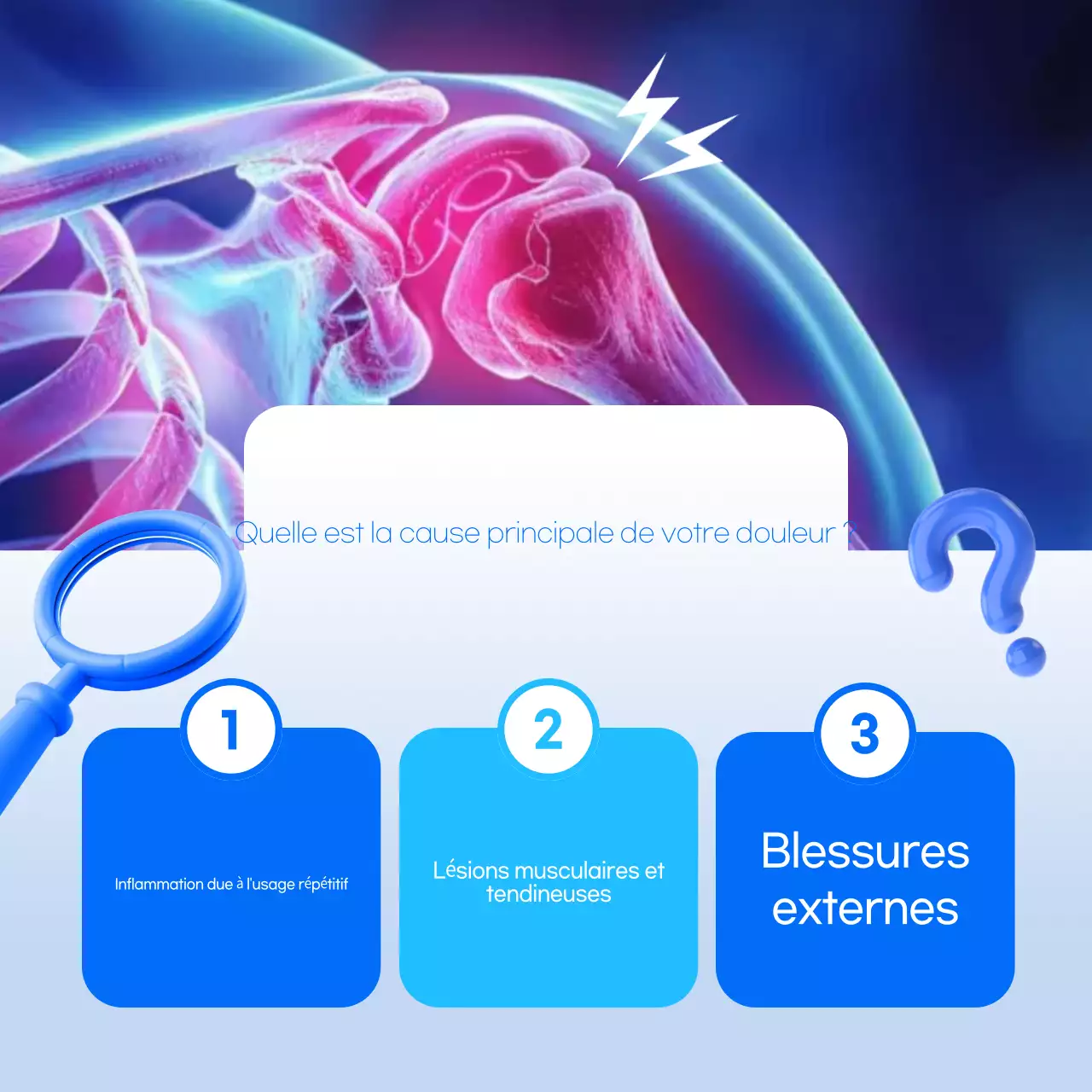 Blue Modern Health Information