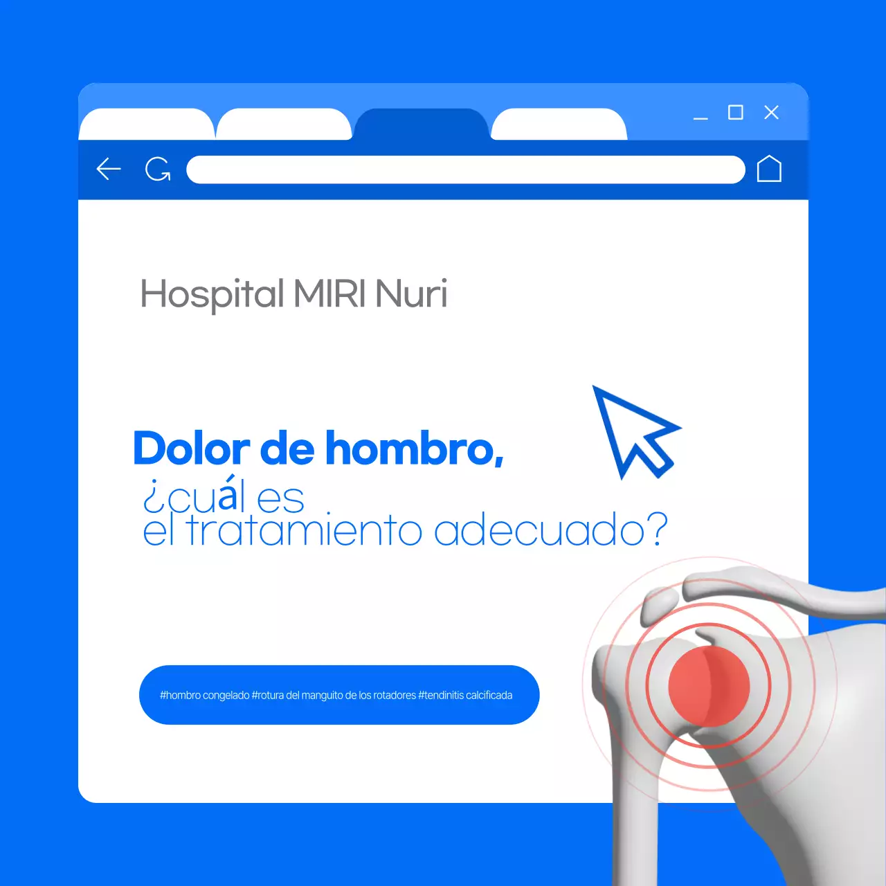 Información sanitaria Blue Modern