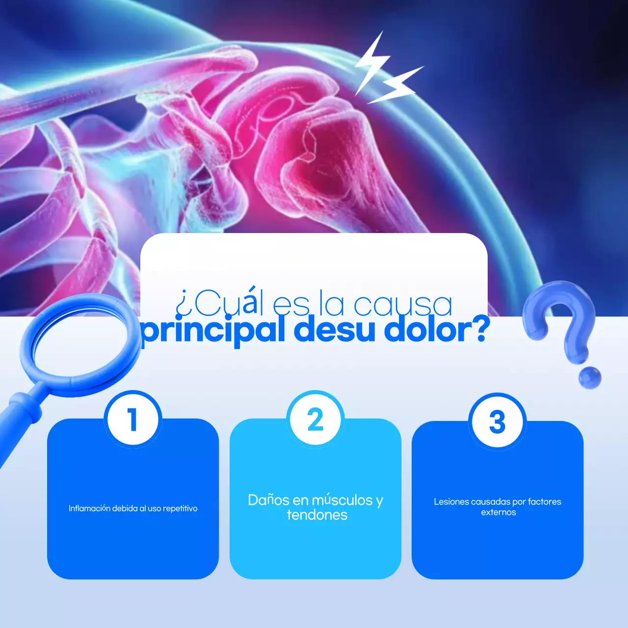 Información sanitaria Blue Modern