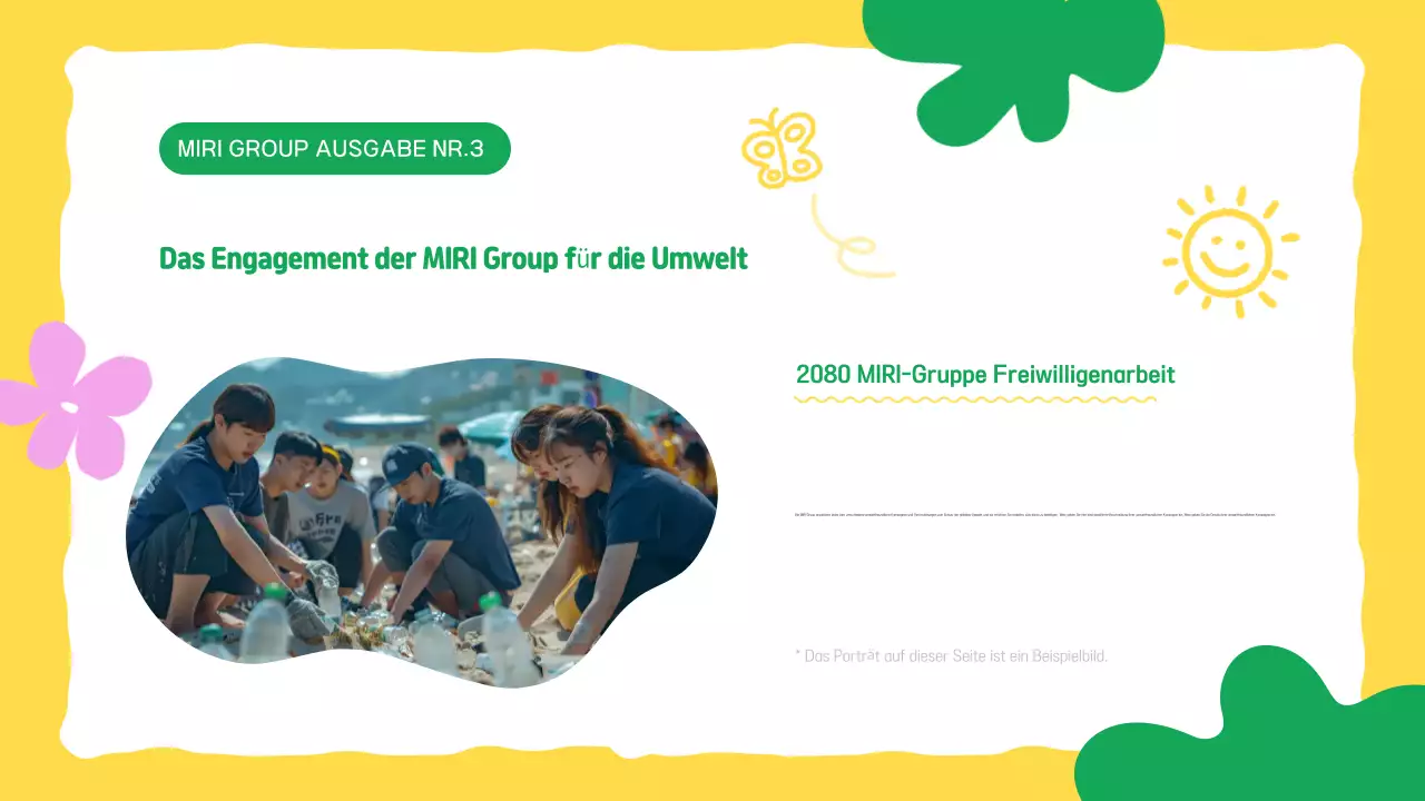 Kampagne "Gelb für die Umwelt