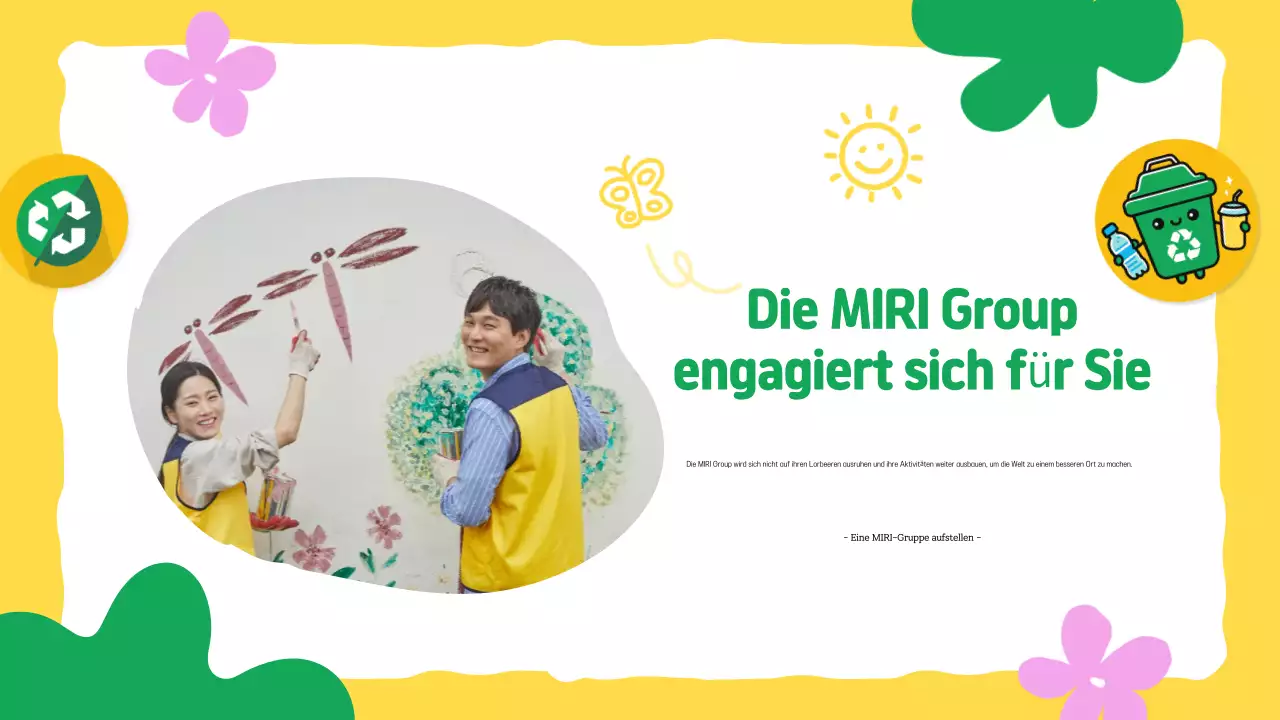 Kampagne "Gelb für die Umwelt