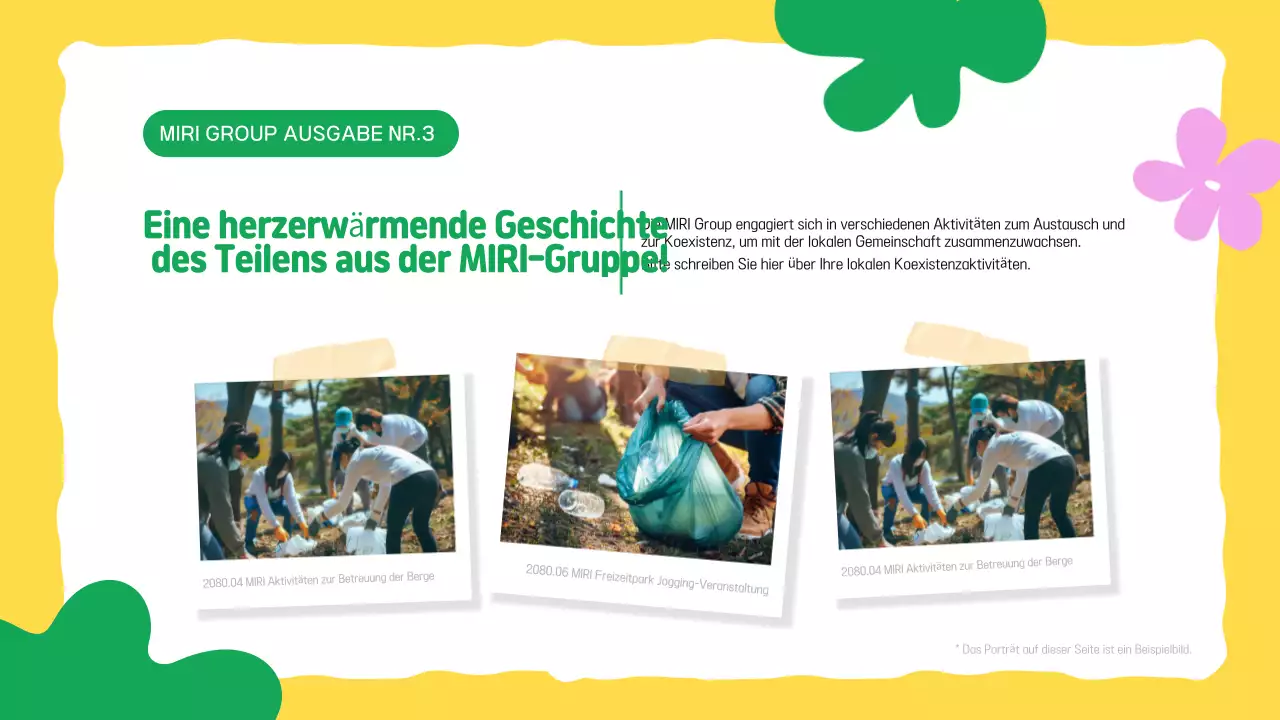 Kampagne "Gelb für die Umwelt