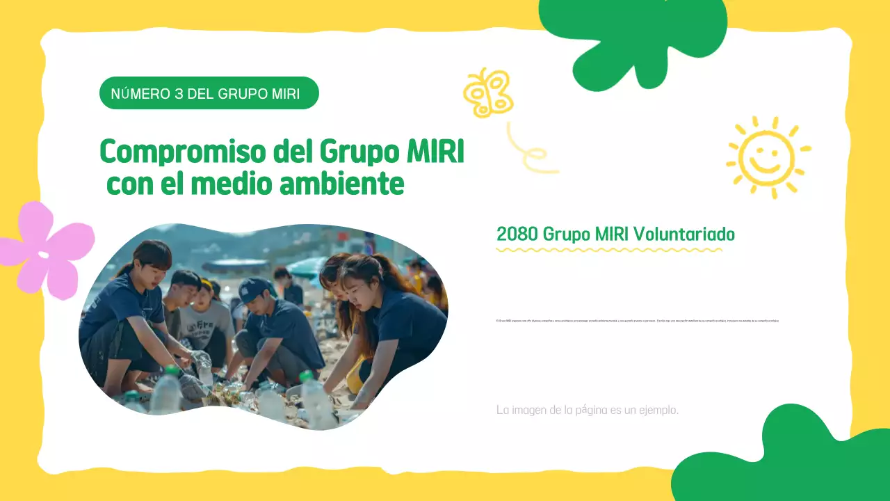 Campaña "Amarillo para el medio ambiente