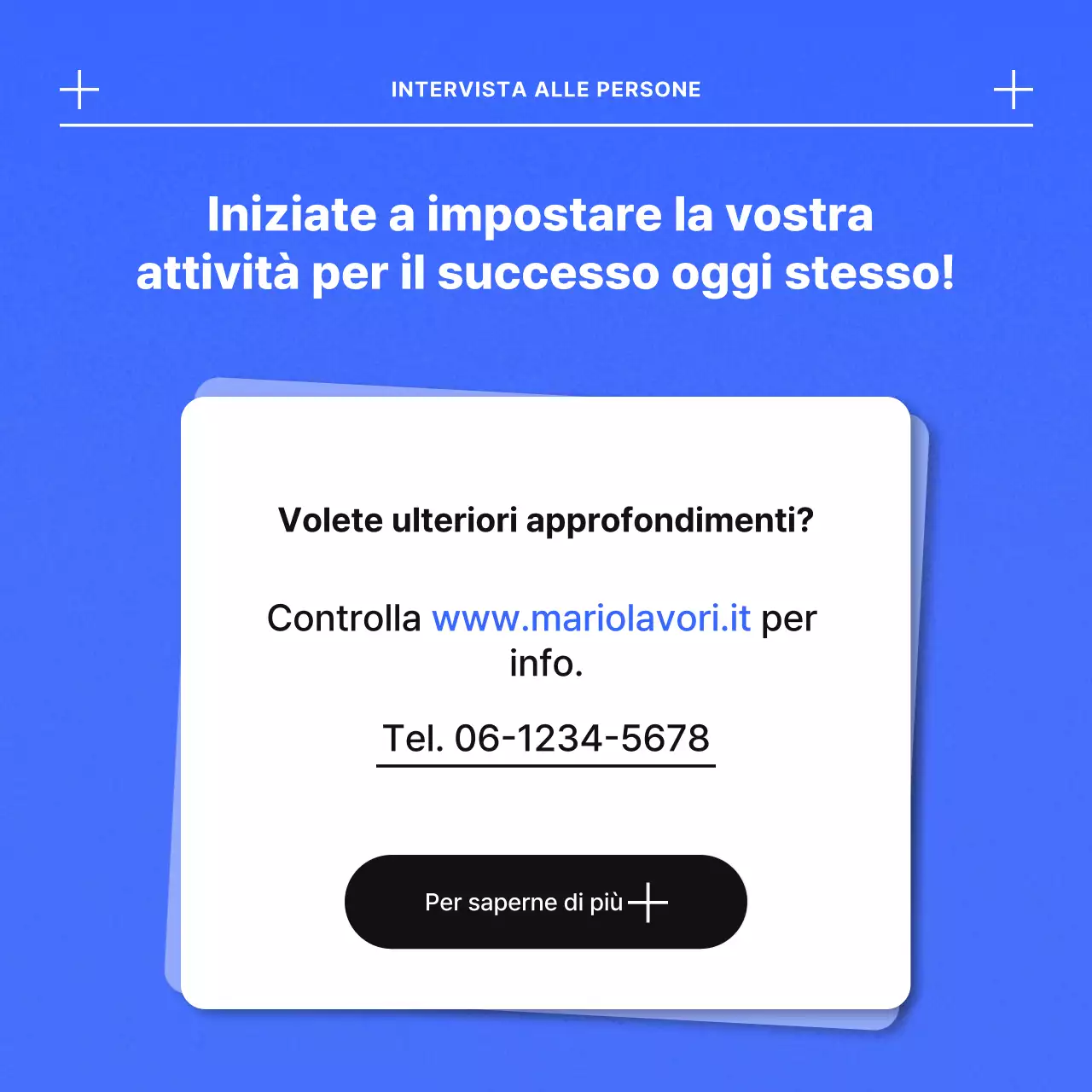 Blu Moderno IndustrialeTendenze Intervista