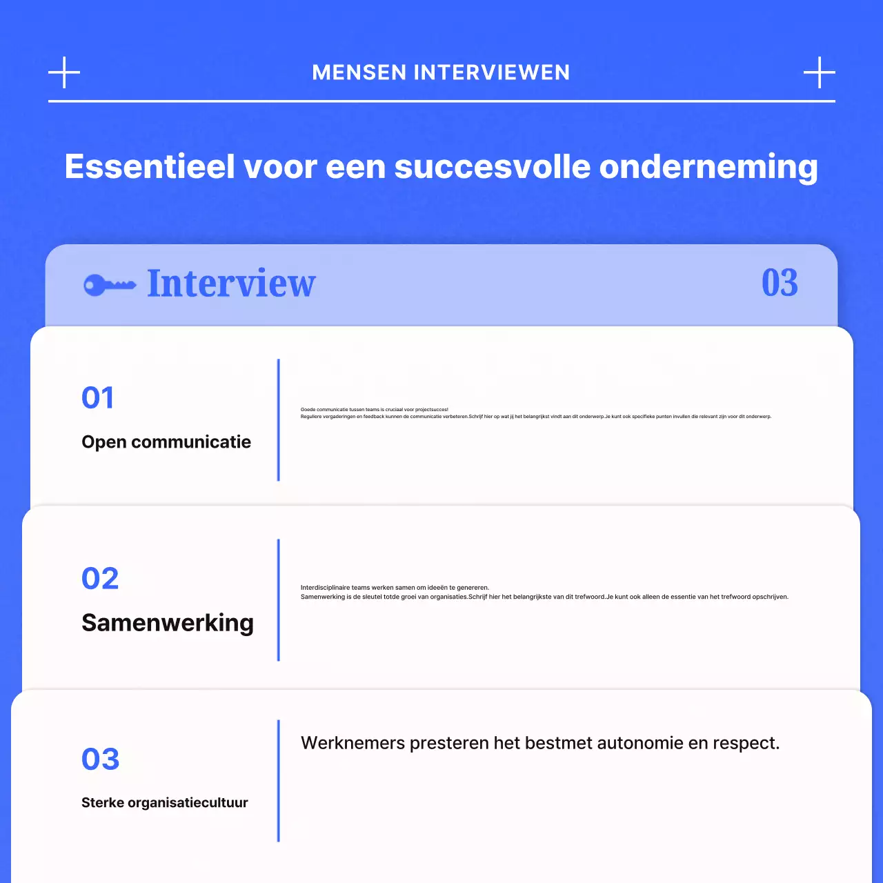 Blauw Modern IndustrieelTrends Interview