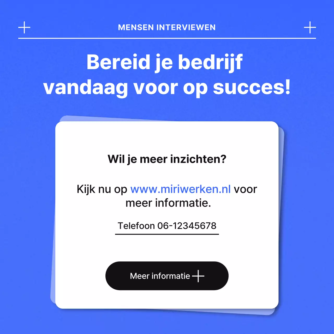 Blauw Modern IndustrieelTrends Interview