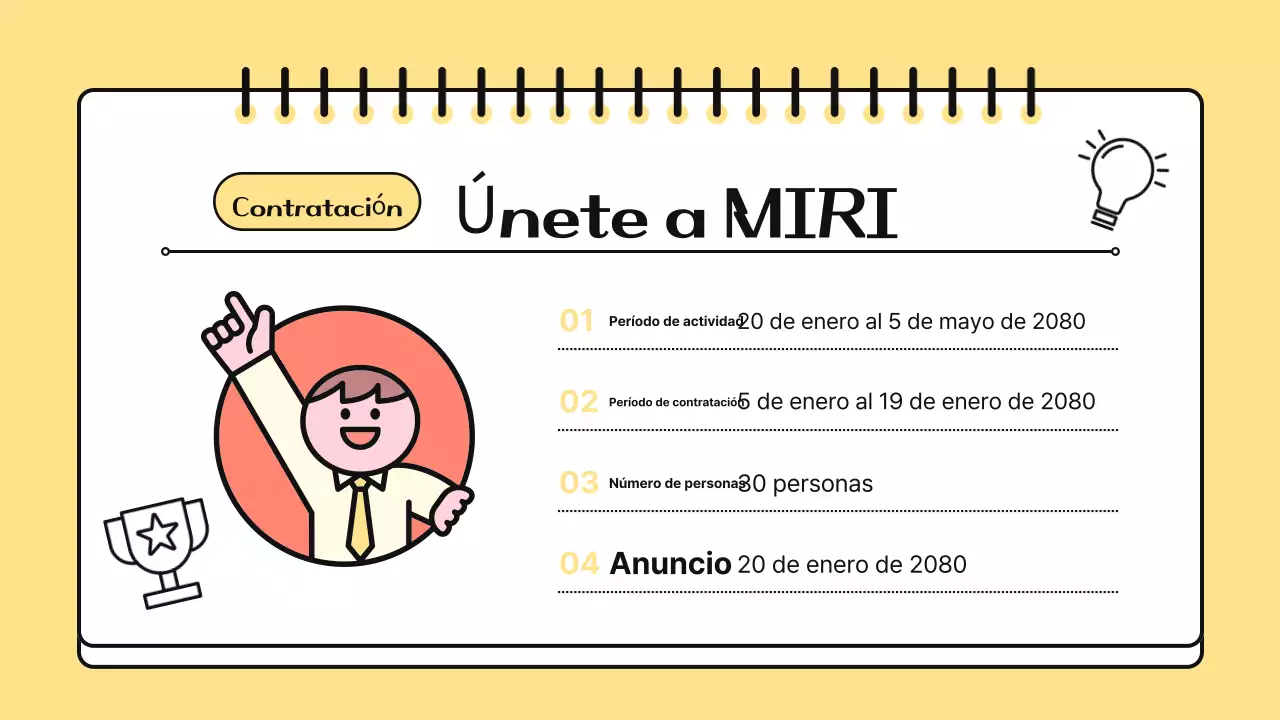 Yellow Cute Ofertas de empleo