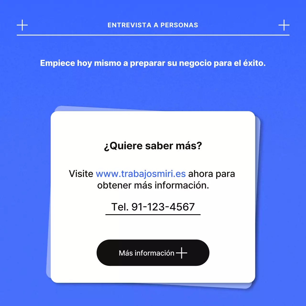 Azul Moderno IndustrialTendencias Entrevista