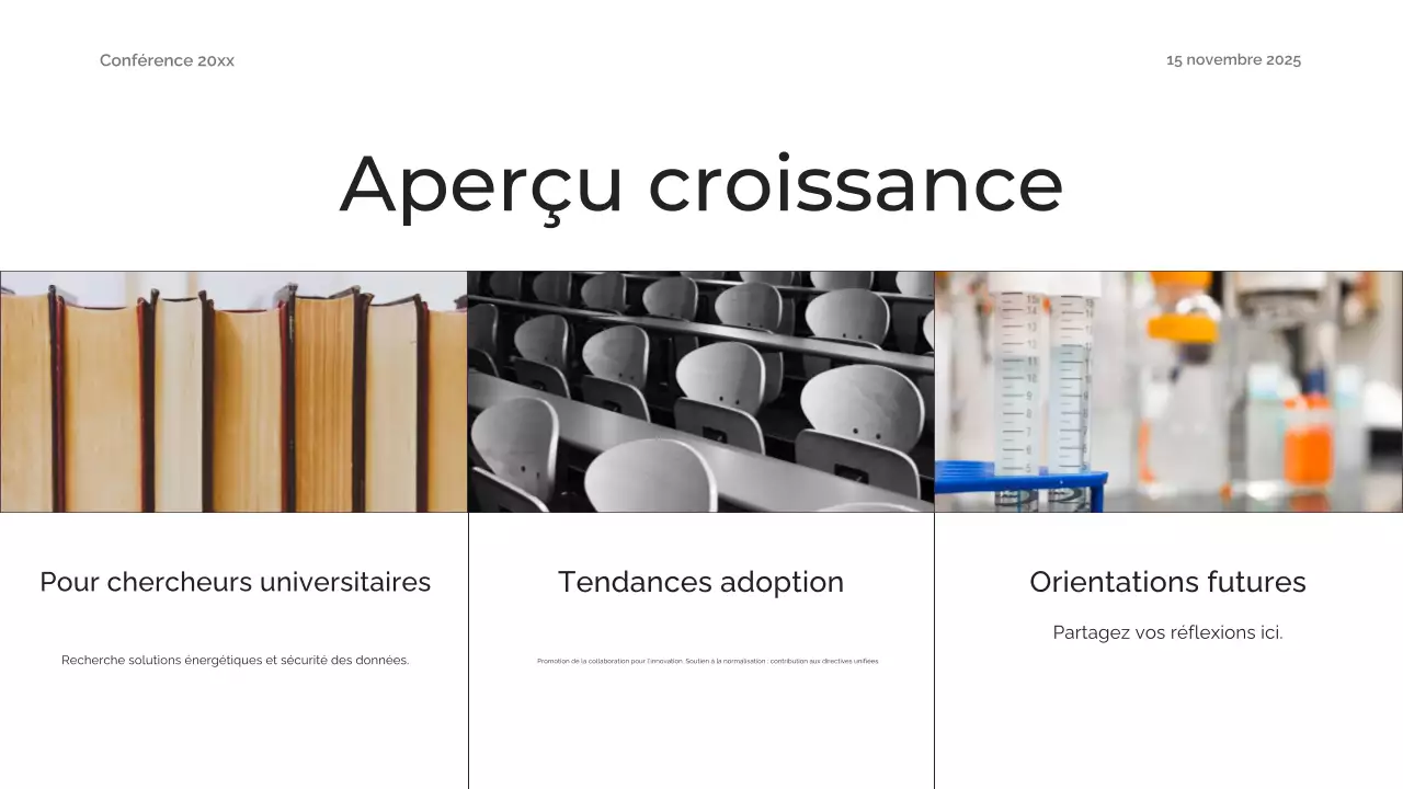 orange abstract future conference announcement