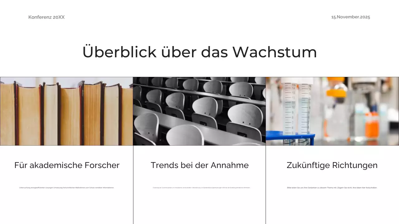 orange abstrakte zukünftige Konferenzankündigung