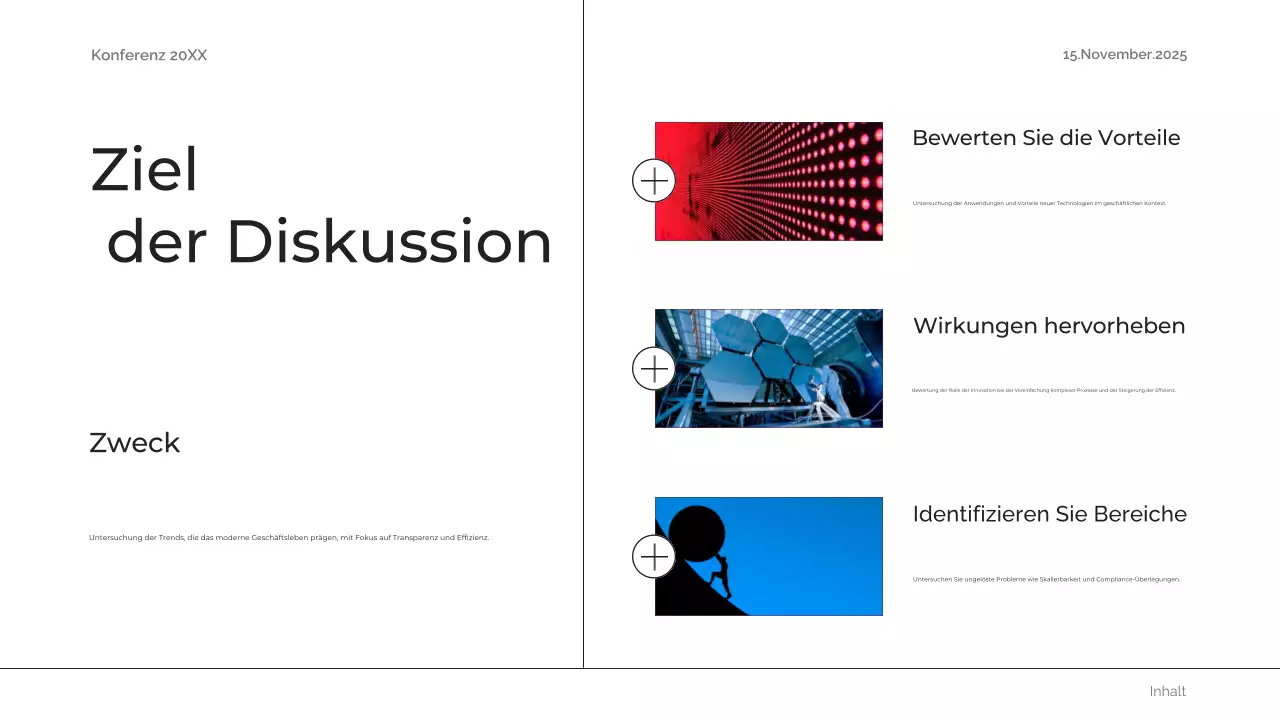 orange abstrakte zukünftige Konferenzankündigung