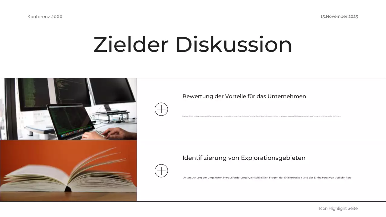 orange abstrakte zukünftige Konferenzankündigung