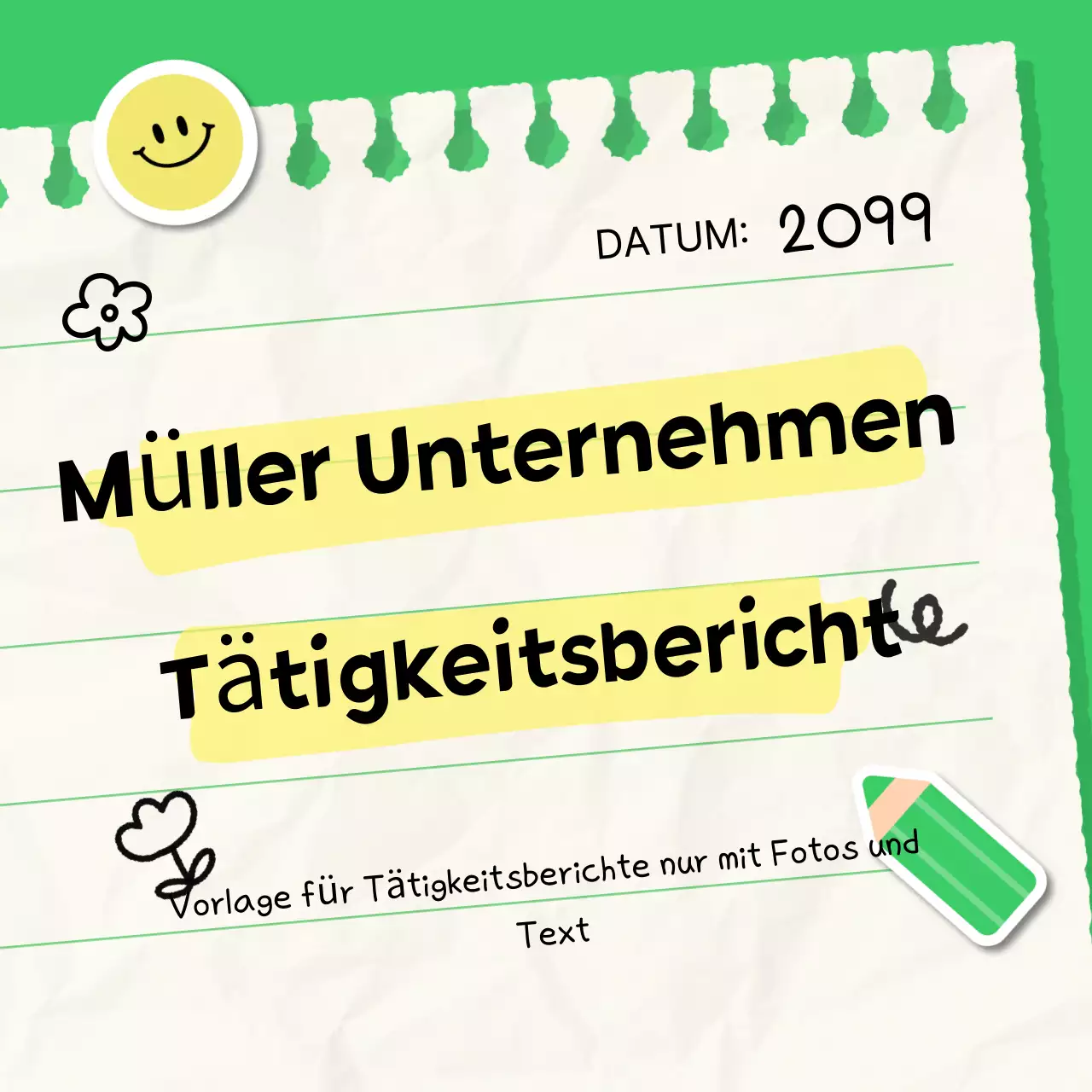 Analyse von abstrakten einfachen Berichten