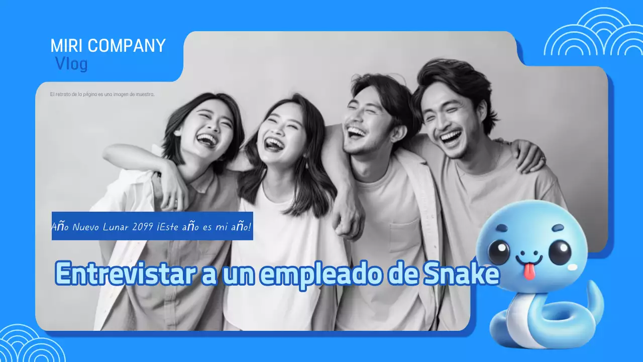 Promover Blue Modern Entrevistas