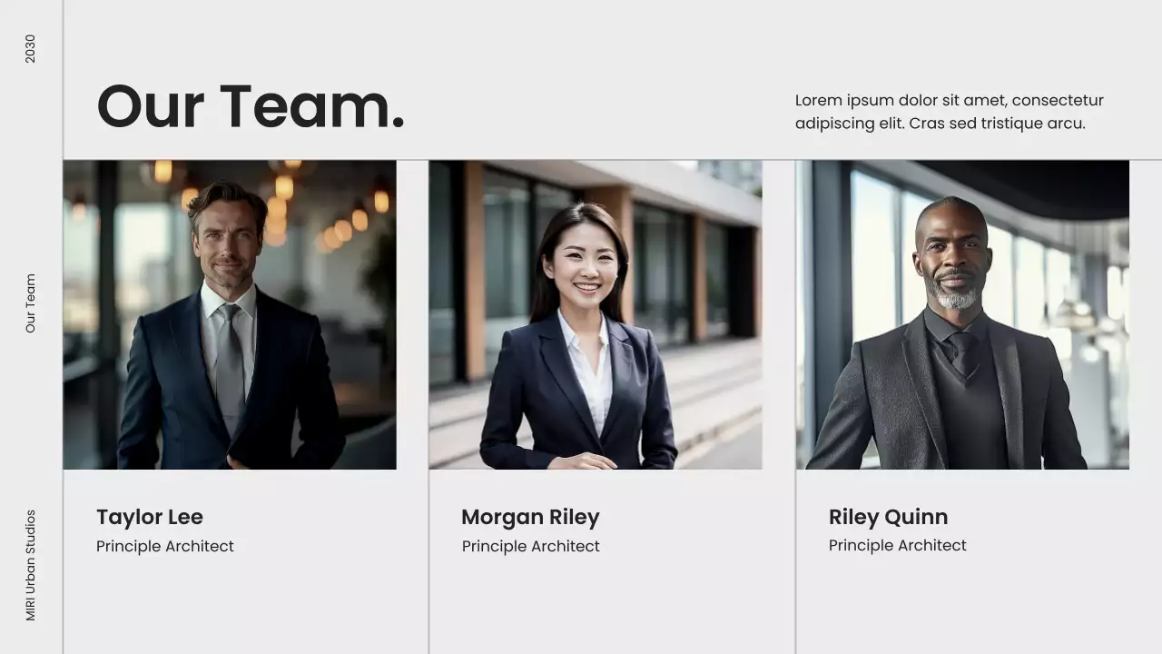 Grey Modern Architecture Portfolio Presentation