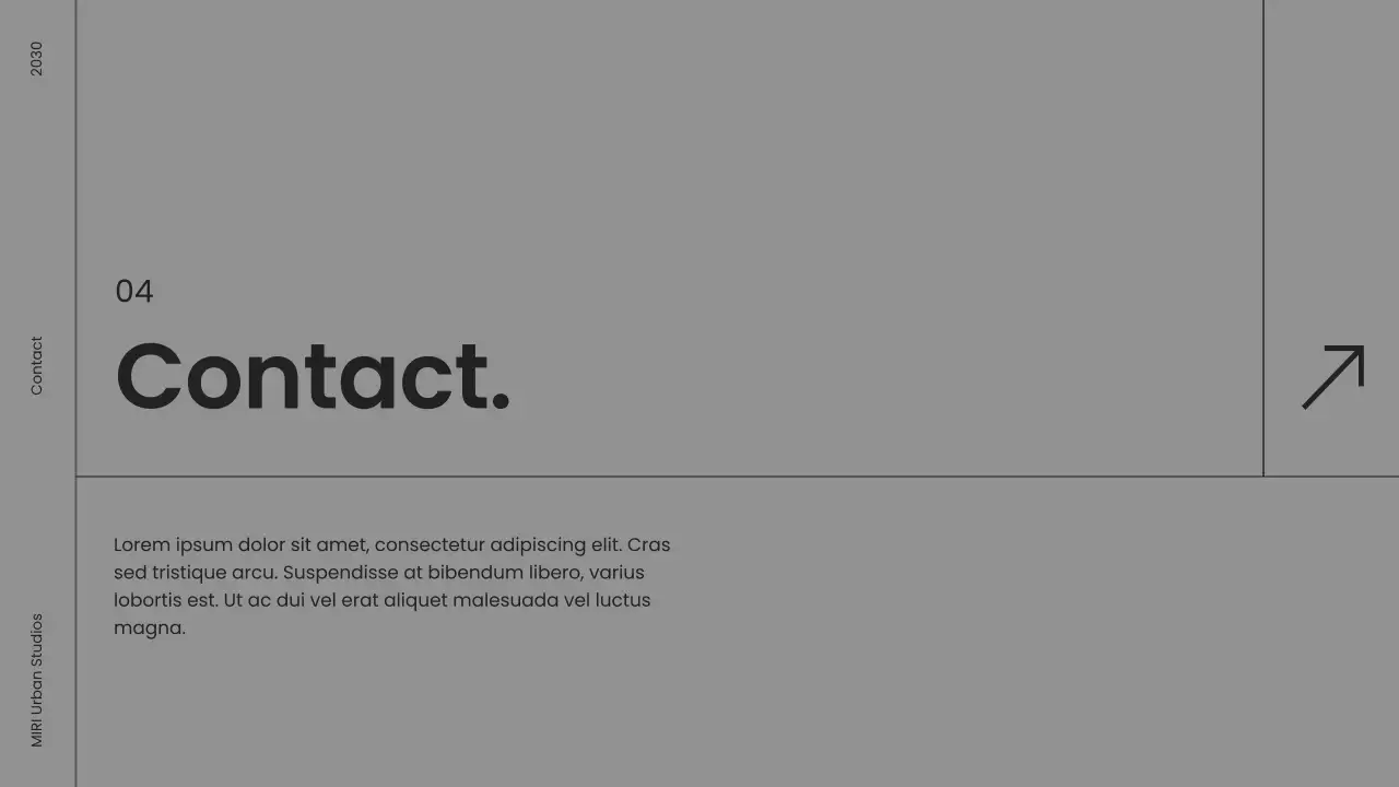 Grey Modern Architecture Portfolio Presentation