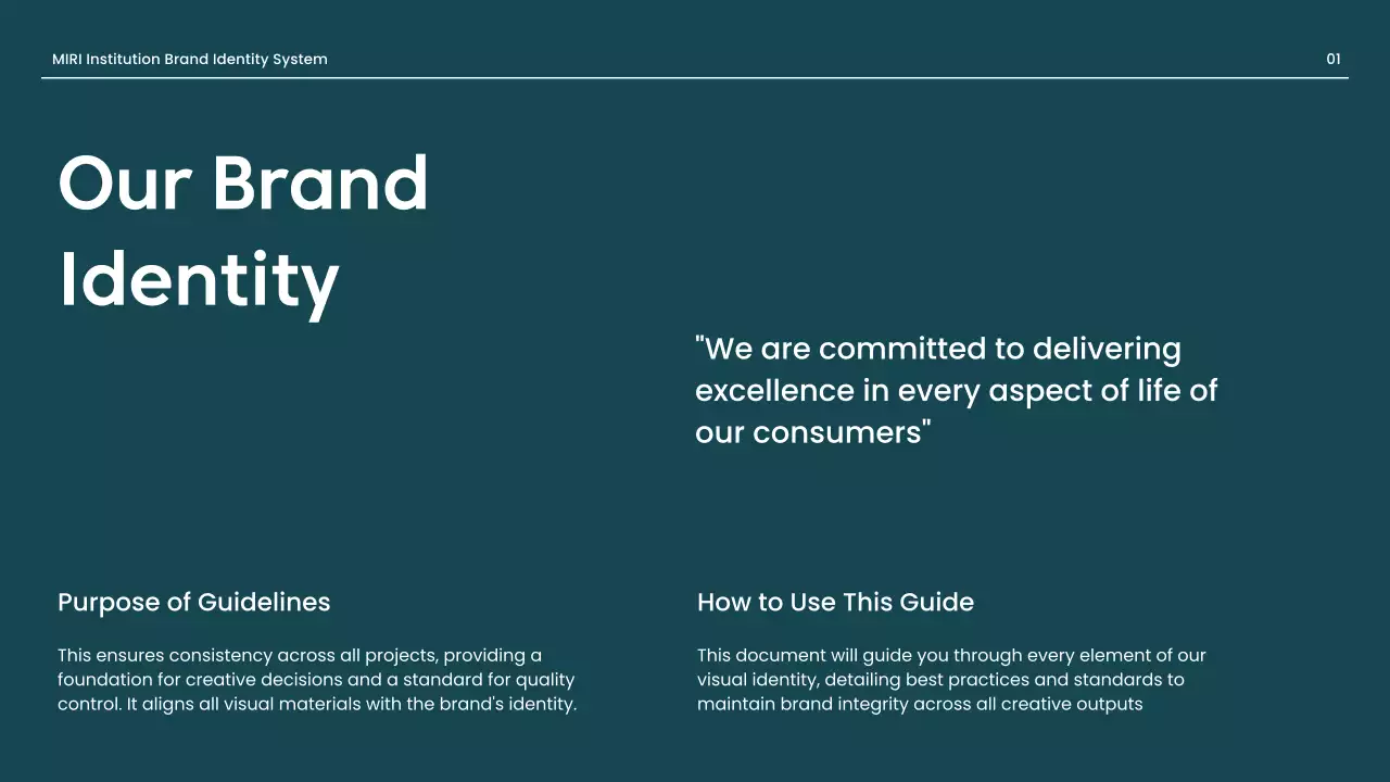 Red Modern Brand Guideline Presentation