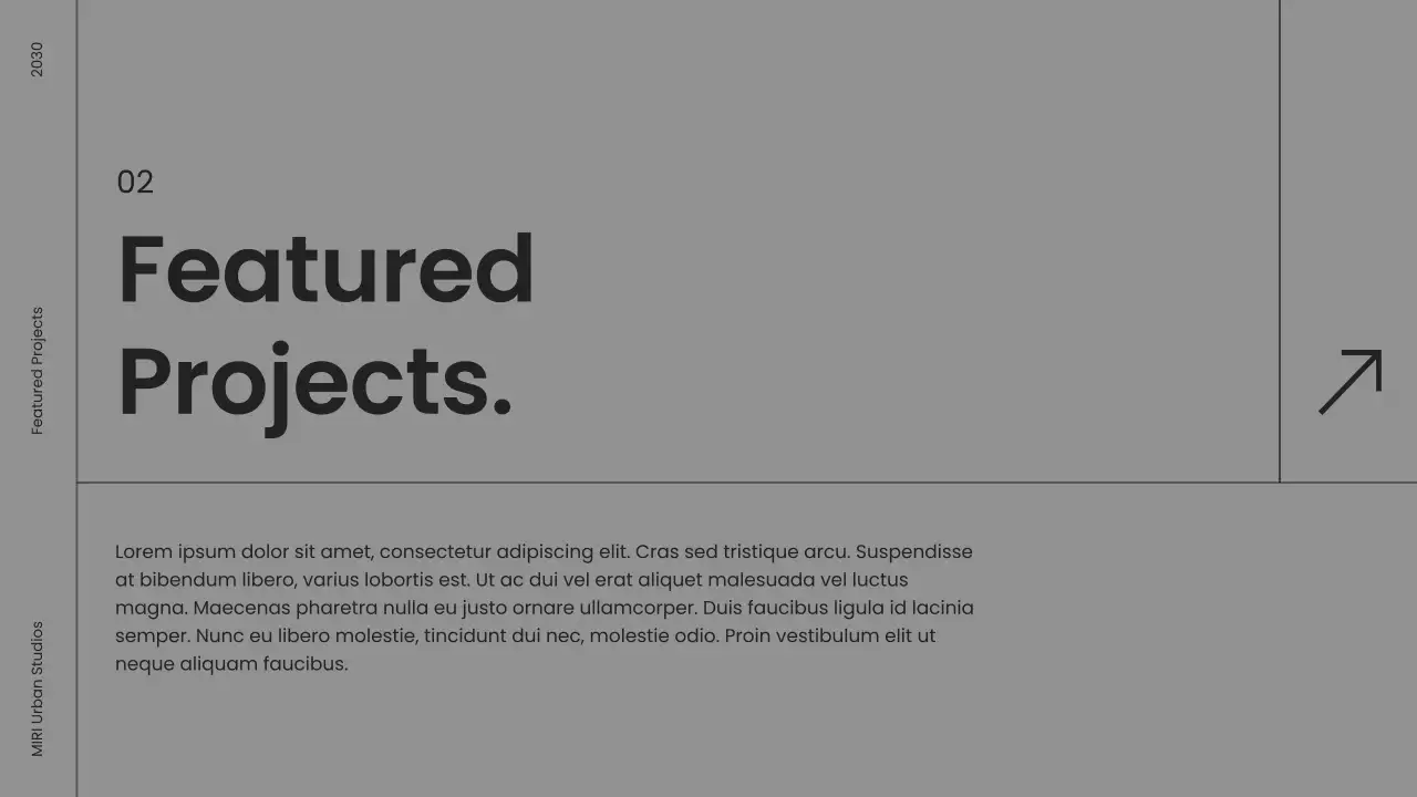 Grey Modern Architecture Portfolio Presentation