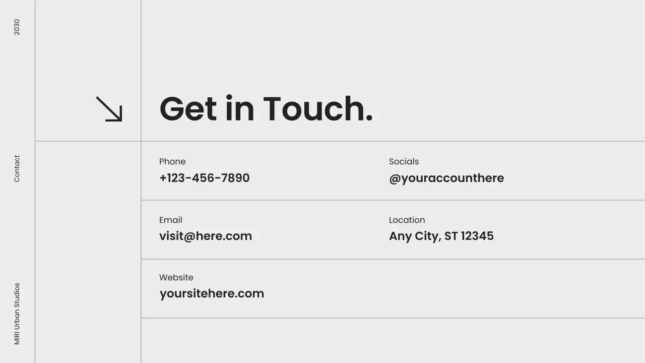 Grey Modern Architecture Portfolio Presentation