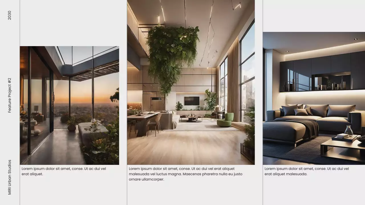 Grey Modern Architecture Portfolio Presentation