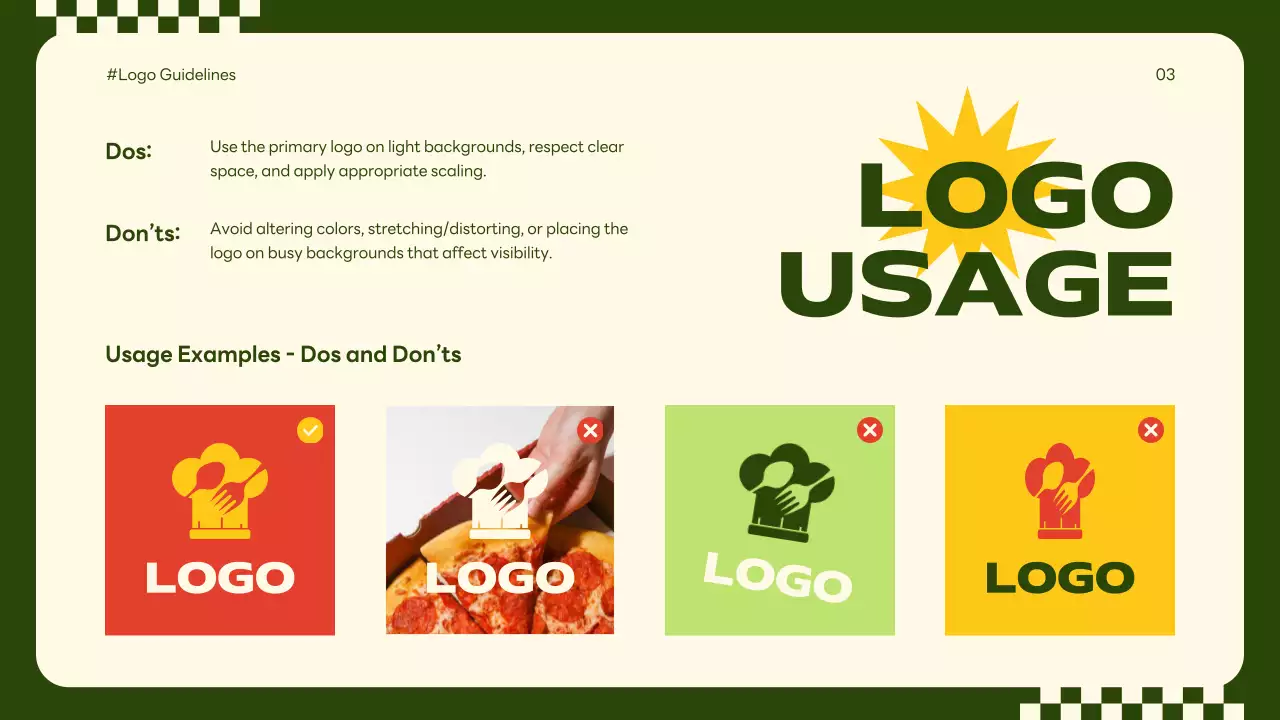 Red Trendy Brand Guideline Presentation