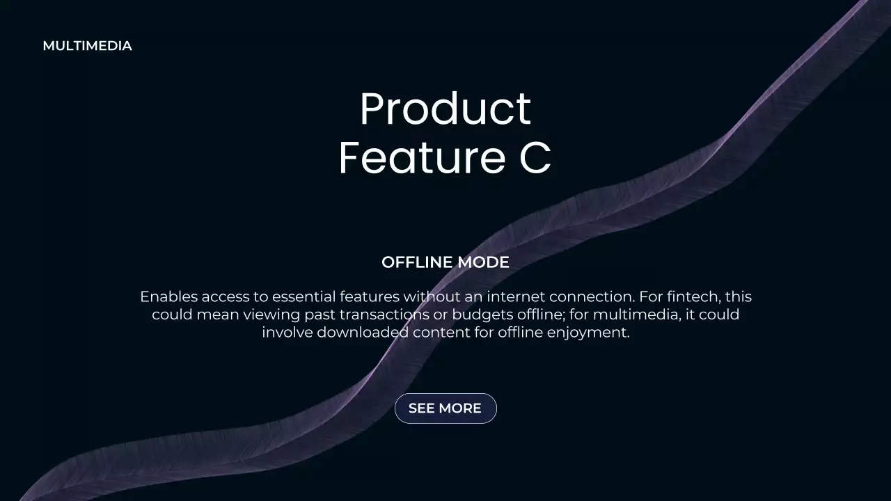 Navy Modern Mobile Promotion Presentation