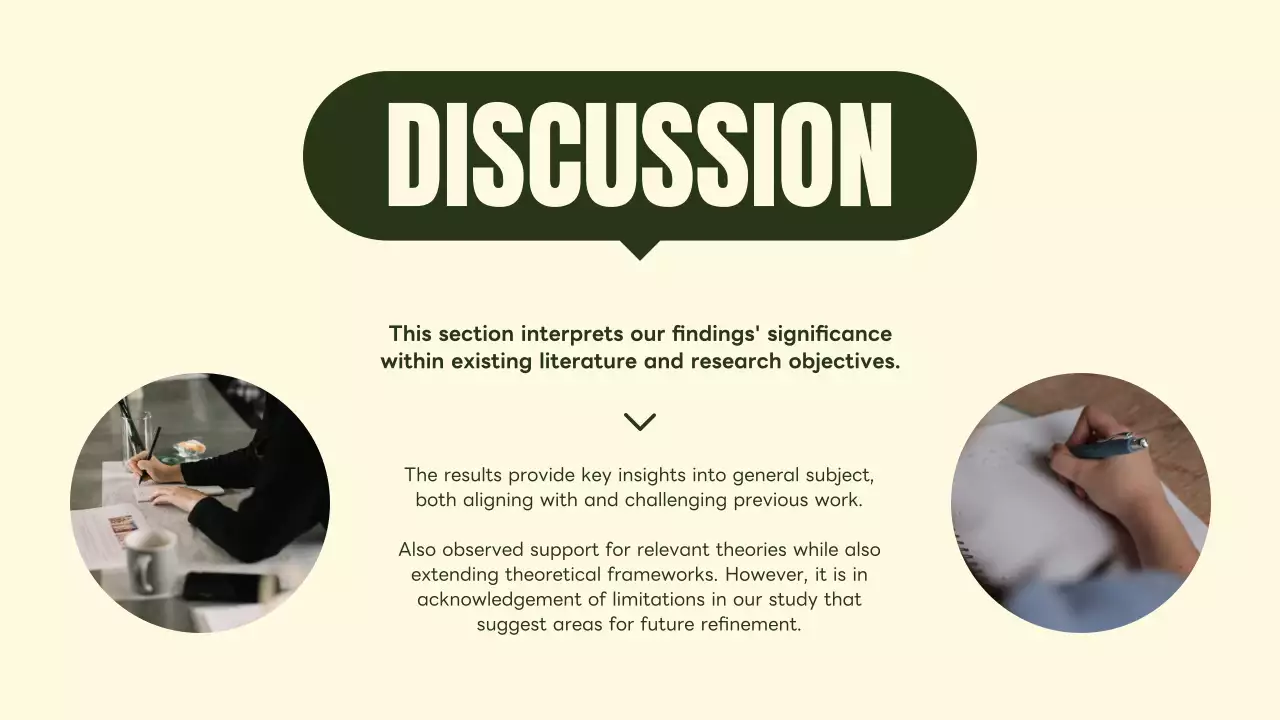 Beige Professional Thesis Document Presentation