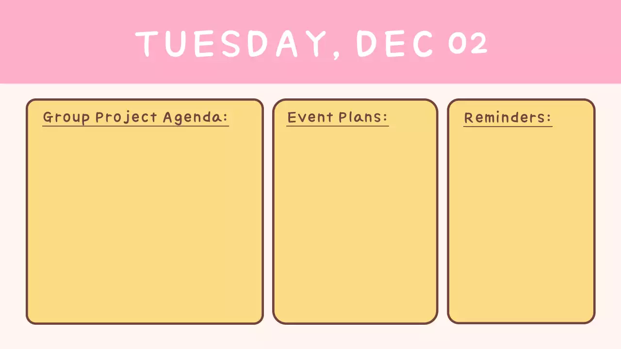 Beige Simple Class Agenda Presentation