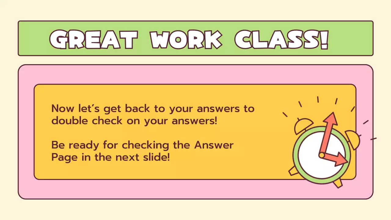 Green Retro School Announcement Presentation