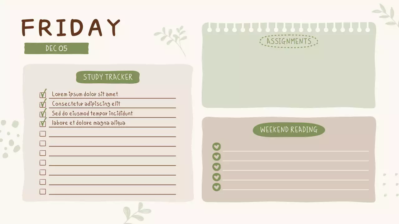 Beige Simple Class Agenda Presentation